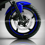 Friso Bmw Motorrad Azul Refletivo Adesivo