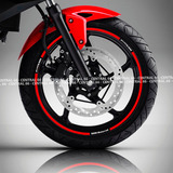 Friso Bmw Motorrad Vermelho Refletivo Adesivo