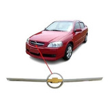 Friso Cromado Grade Do Astra 2003/2011 Com Emblema Dourado