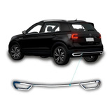 Friso Cromado Para-choque Traseiro T-cross 200 Tsi 2021..