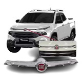 Friso Da Grade Dianteira Do Radiador Fiat Toro Original