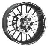 Friso Faixa Fita Adesivo Refletivo Roda Suzuki Direcional