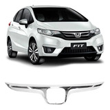 Friso Grade Radiador Honda Fit 2015 2016 2017 Cromado