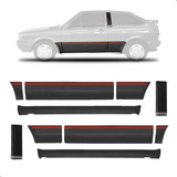 Friso Lateral Spoiler Gol Voyage Parati Sav 93 94 Gts Cinza