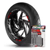 Friso Premium Kit Completo Roda Yamaha Fz25 Vermelho