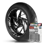 Friso Premium M2 + Adesivo Interno G Triumph Tiger 900 Roda