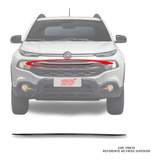 Friso Sup. Preto P/choque Dianteiro Fiat Toro 4x4 2016