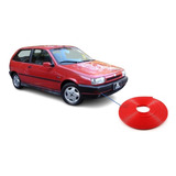 Friso Vermelho Parachoque Fiat Tipo 6