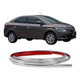 Frisos Cromado Base Da Janela Prisma 2014 2015 2016 17 18 19