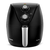Fritadeira Elétrica Sem Óleo Mondial Preta 3,5l 220v