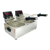 Fritadeira Industrial Cotherm Frita Fácil 2c 5 L 10l Aço Inoxidável 60 Hz 127v
