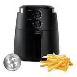 Fritadeira Sem Óleo Air Fryer Black Dualcyclone 3.5l Midea 220v