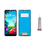 Frontal Tela Display Lcd Touch Para LG K40s Lmx430bmw + Cola
