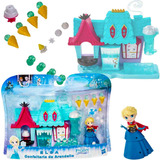 Frozen Mini Boneca Elsa Com Playset Confeitaria - Hasbro