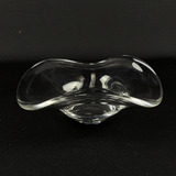 Fruteira Centro De Mesa Em Vidro Antigo 27cm
