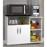 Fruteira Chão Armário 2 Portas Bebedouro Cozinha Branco 