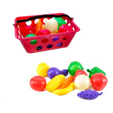Frutinhas De Brinquedo Cesta De Fruta Legumes Black Friday