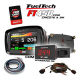 Fueltech Ft450 Com Chicote (a) 3m + Wideband O2 Nano
