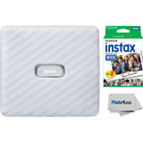 Fujifilm Instax Link Wide Printer Ash White Bundle Com Fuji