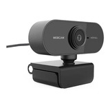 Full Hd 1080p Webcam Usb Mini Câmera De Computador Built-in Cor Preto