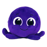 Fun Bolofofos Pelucia Pow Roxo Musical Pao De Queijo