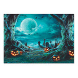 Fundo Fotográfico Halloween Dia Das Bruxas 2,45x3,50 Pn-0267