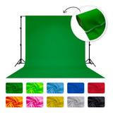 Fundo Fotográfico Infinito Chroma Key Em Tecido 5,00x1,85