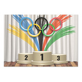 Fundo Fotográfico Jogos Olímpicos Olimpíadas 1,60 X 2,20