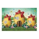 Fundo Fotográfico Páscoa Infantil Tecido 1,7x2,6m - C-282