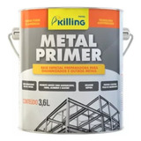 Fundo Galvanizado Branco Metal Primer - 3,6 Litros - Killing