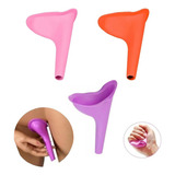 Funil Urina Feminino Urinol Mulher Fazer Xixi Em Pé Lilás