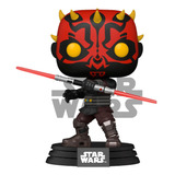 Funko Pop Darth Maul 410 Boneco Série Star Wars: Clone Wars