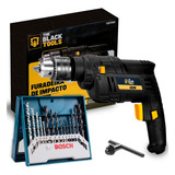 Furadeira Com Impacto 550w 3/8 10mm C/ Kit X-line Bosch