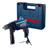 Furadeira De Impacto Bosch Gsb 13 Re 750w Em Maleta Cor Azul Frequência 650w 127v