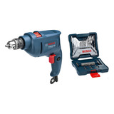 Furadeira De Impacto Bosch Gsb 450 Re 3/8 Pol 450w 127v + Kit De Pontas E Brocas Bosch X-line 33 Pçs