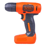 Furadeira E Parafusadeira Sem Fio 10mm Black Decker, Modelo Ld008k31, Kit Furadeira Com Maleta De Ferramentas E 32 Acessórios, 8v, 1 Carregador, Bivolt