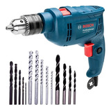 Furadeira Impacto 1/2 Gsb 550 Re 550w + Kit 14 Brocas