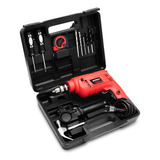 Furadeira Impacto 3/8 600w C/ Maleta E Kit - Nffi07m Mondial