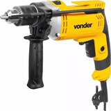 Furadeira Impacto 710w Kit 9 Brocas Fiv709 Vonder 220v