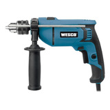 Furadeira Impacto Parafusadeira 750w 1/2 Ws3174 Wesco Cor Azul Frequência 60 Hz 220v