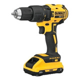 Furadeira Martelete Parafusadeira Sem Fio De 13mm Dewalt Dcd778l1 20v + Acessório 110v 50hz
