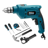 Furadeira Philco De Impacto Force 650w Com Maleta - Pfu01mf