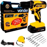 Furadeira Sem Fio De 10mm 12v Vonder Pfv 012 Com Maleta