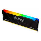Fury Beast Rgb Ddr4 3200mt/s 8gb Memória Ram Kf432c16bb2a/8