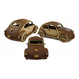 Fusca Carro Miniatura Brinquedo Relíquia Mdf