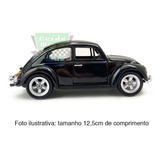 Fusca Sedan 1967 Preto Sunnyside Fora/catálogo - Escala 1/32