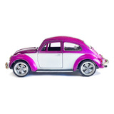 Fusca Sedan Tunados Roxo - Escala