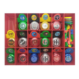 Futebol De Botão Box: Brasileirão C/ 15 Times