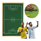 Futebol De Botão Campo 2 Times Brinquedo Portátil - Souza