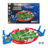 Futebol De Mesa Lançador Tabuleiro Jogo Gol Infantil Pinball